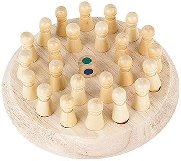 Wooden Memory Chess Game for Kids of Age 3+ Years