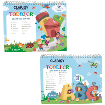 Clapjoy Velcro Preschool Busy Book (Buy 1 Get 1 Free)