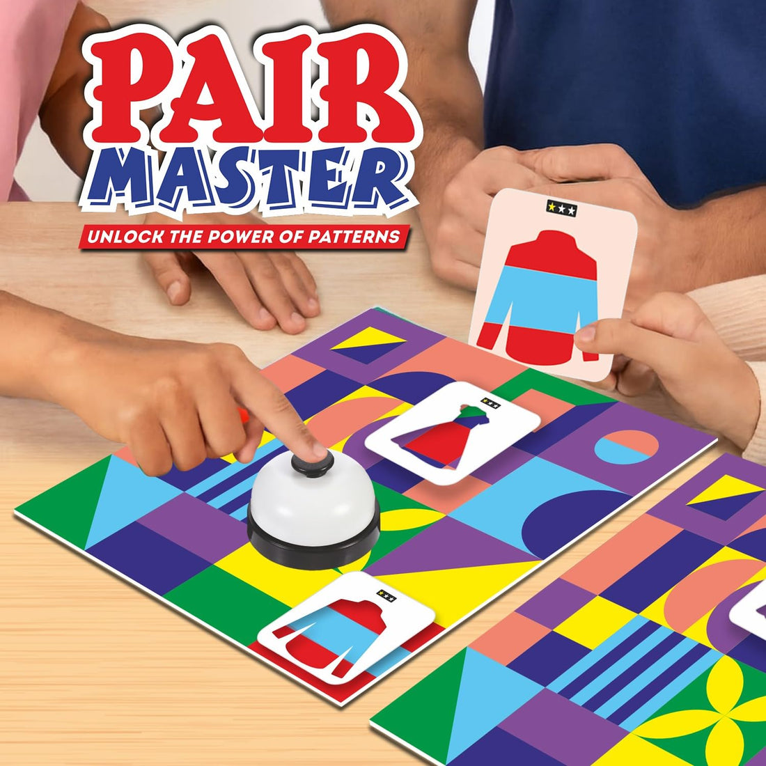 Pair Master Game - Shapes Matching Puzzle & Clothes Matching Toy for Kids