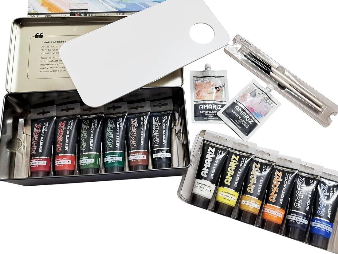 Doms Amariz Artist’s Acrylic Colours 40Ml Tube (12 Shades)