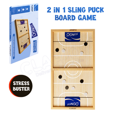 Clapjoy Slingo Fastest Finger First Board Game for Adults & Kids for Ages 5+ Years