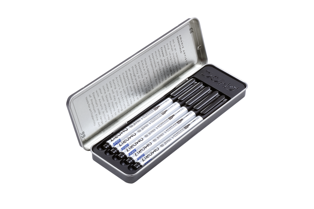 Doms Amariz Pigment Liners - Set Of 5