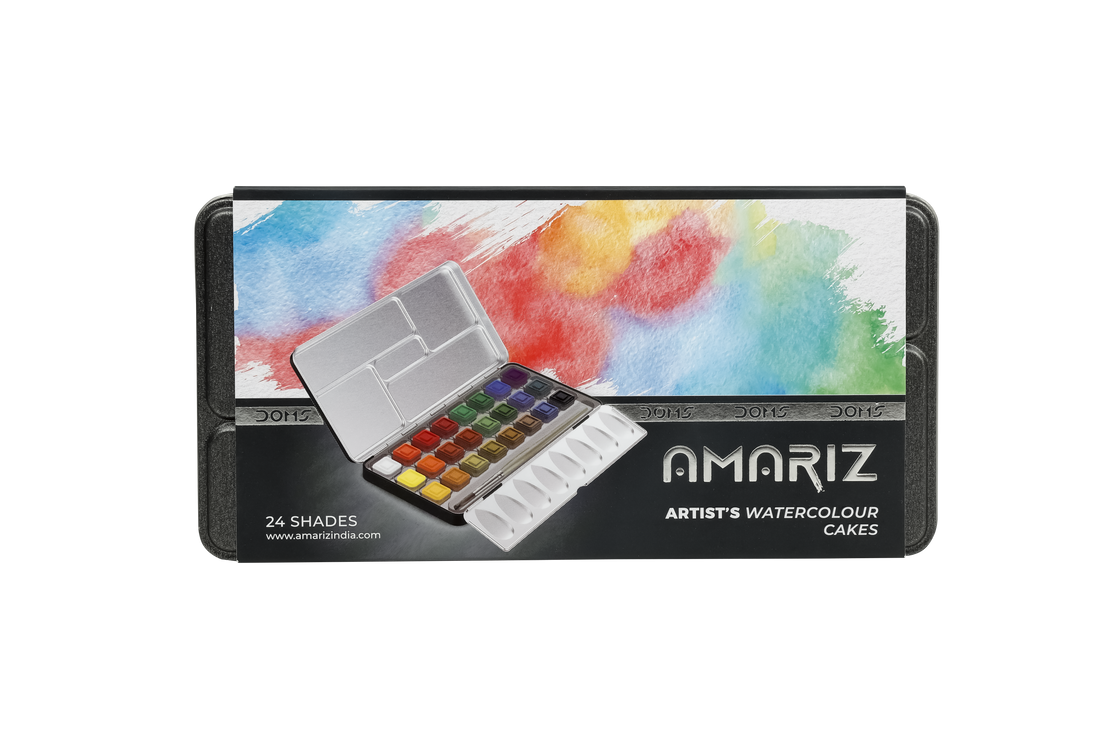 Doms Amariz Artist's Water Colour Cake (24 Shades)